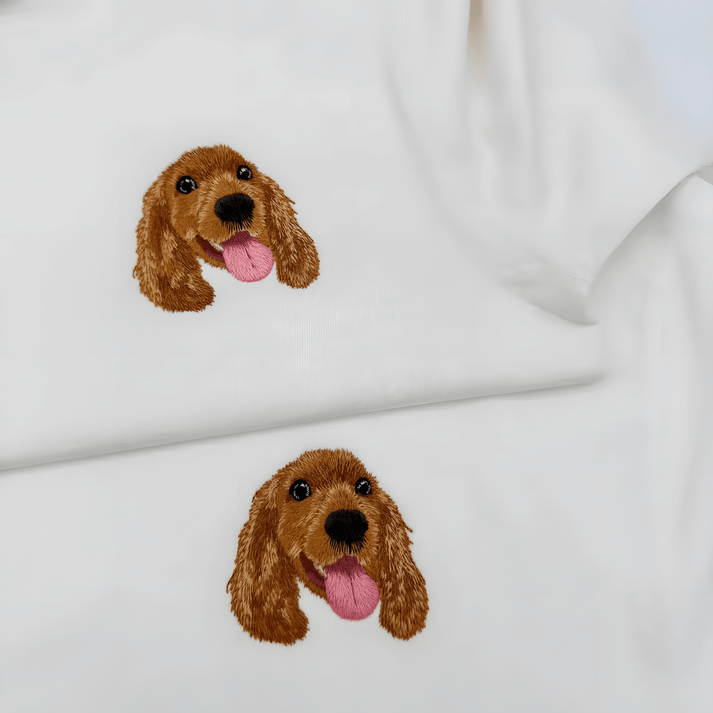 Custom Pet Embroidered Shirt,Personalized Dog Shirt,Custom Pet Portrait Gift, Embroidered Cat T Shirt,Custom Gifts short sleeves - ecochicdelight