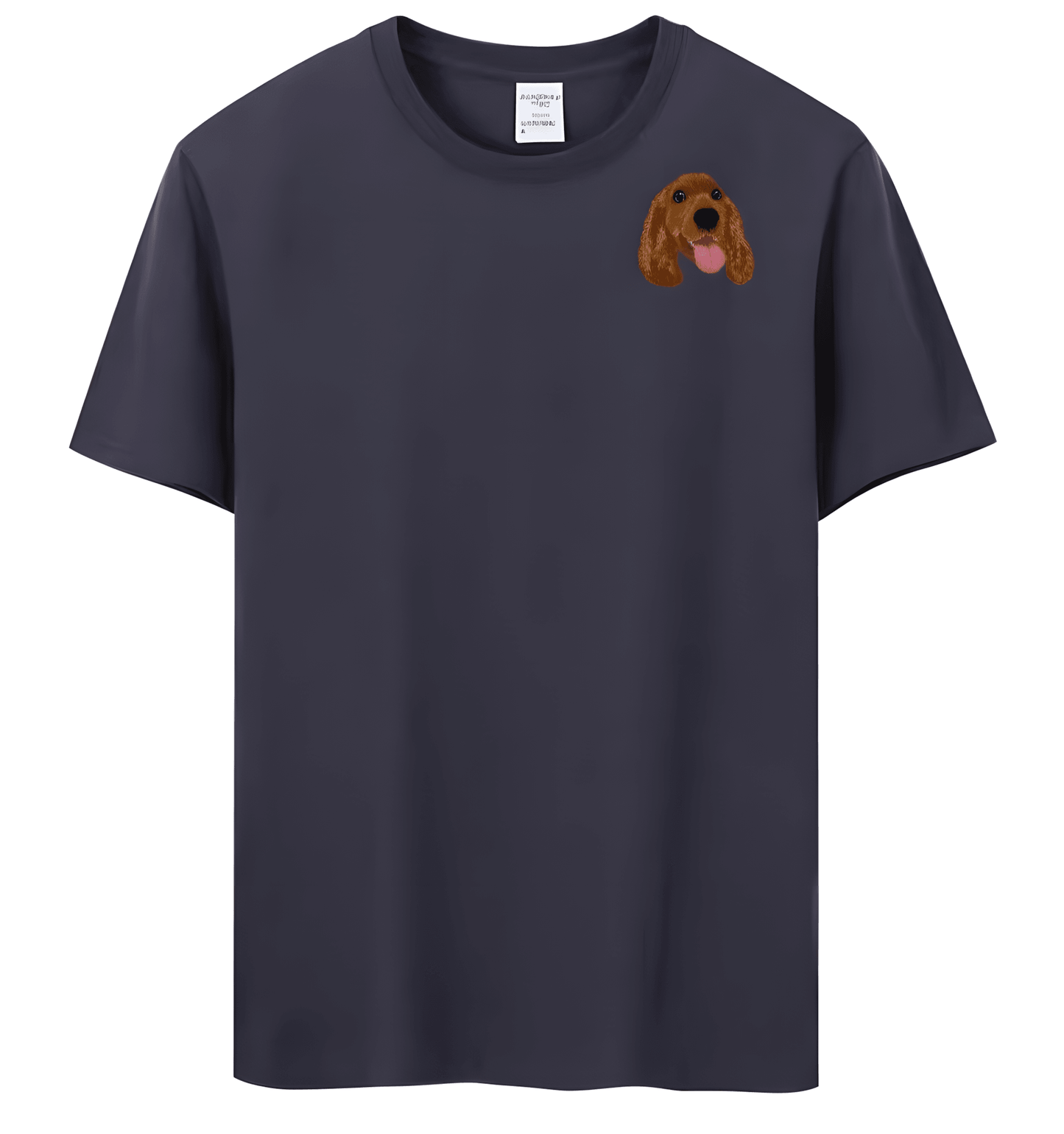 Custom Pet Embroidered Shirt,Personalized Dog Shirt,Custom Pet Portrait Gift, Embroidered Cat T Shirt,Custom Gifts short sleeves - ecochicdelight