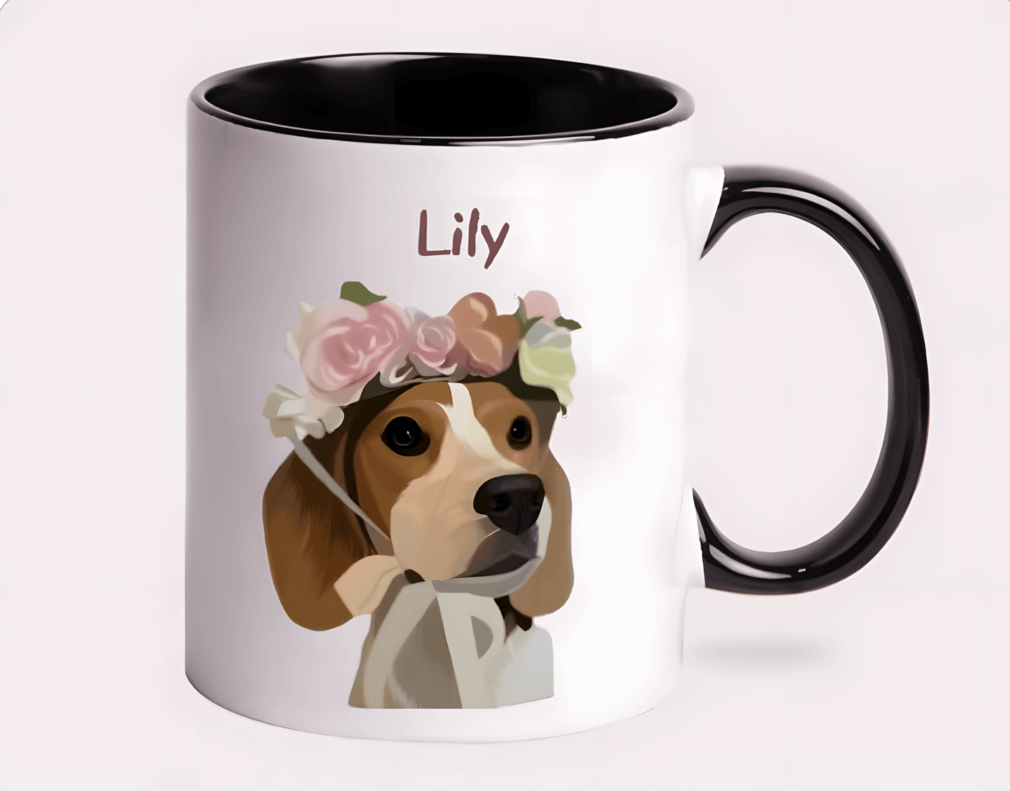 Custom Pet Cartoon Mug, Custom Pet Art mug, Personalized Cartoon Portrait, Custom Pet Art, Gift Idea for Dog Lovers, Veterinarian gift, Pet Memorial, Dog Owner - ecochicdelight