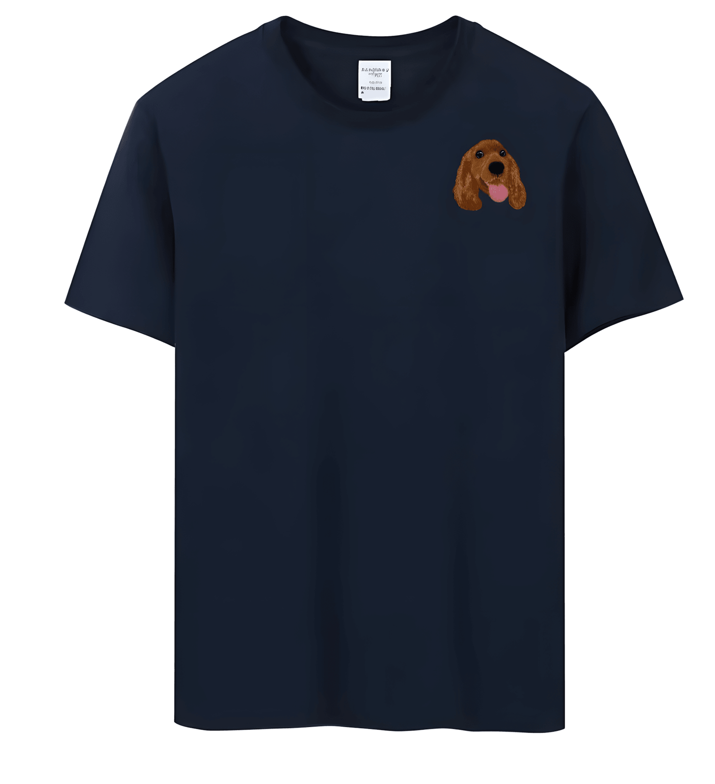 Custom Pet Embroidered Shirt,Personalized Dog Shirt,Custom Pet Portrait Gift, Embroidered Cat T Shirt,Custom Gifts short sleeves - ecochicdelight