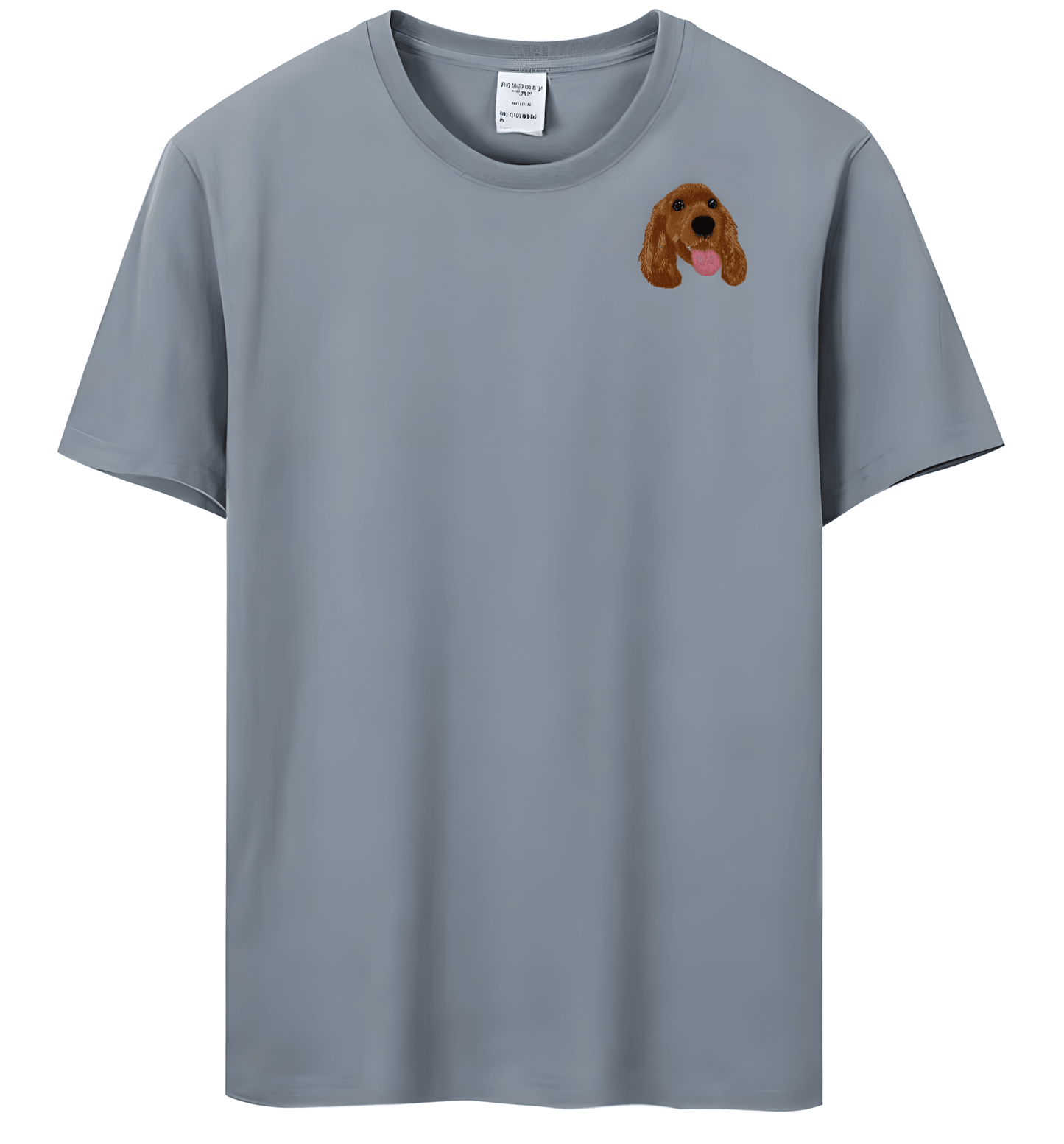 Custom Pet Embroidered Shirt,Personalized Dog Shirt,Custom Pet Portrait Gift, Embroidered Cat T Shirt,Custom Gifts short sleeves - ecochicdelight