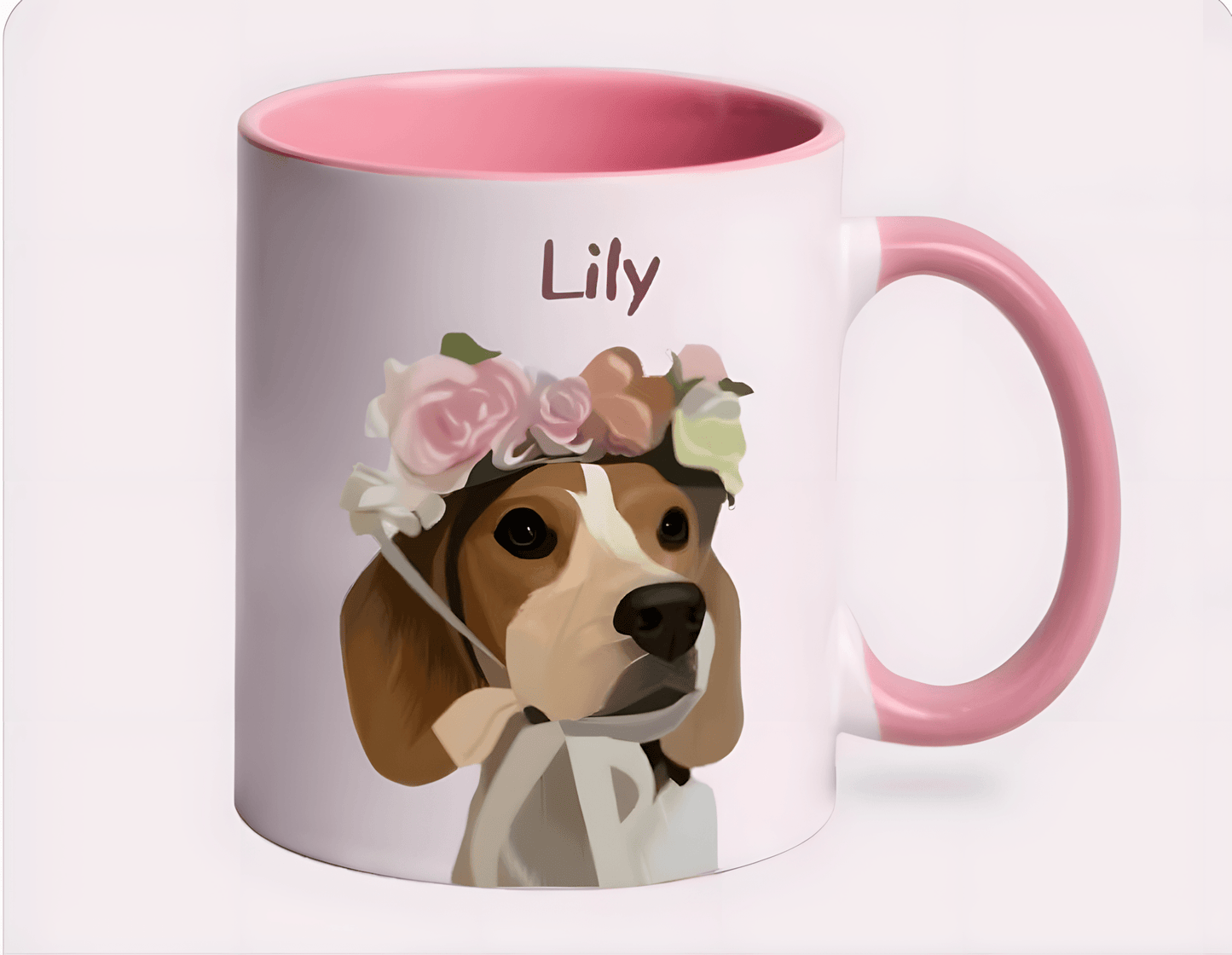 Custom Pet Cartoon Mug, Custom Pet Art mug, Personalized Cartoon Portrait, Custom Pet Art, Gift Idea for Dog Lovers, Veterinarian gift, Pet Memorial, Dog Owner - ecochicdelight