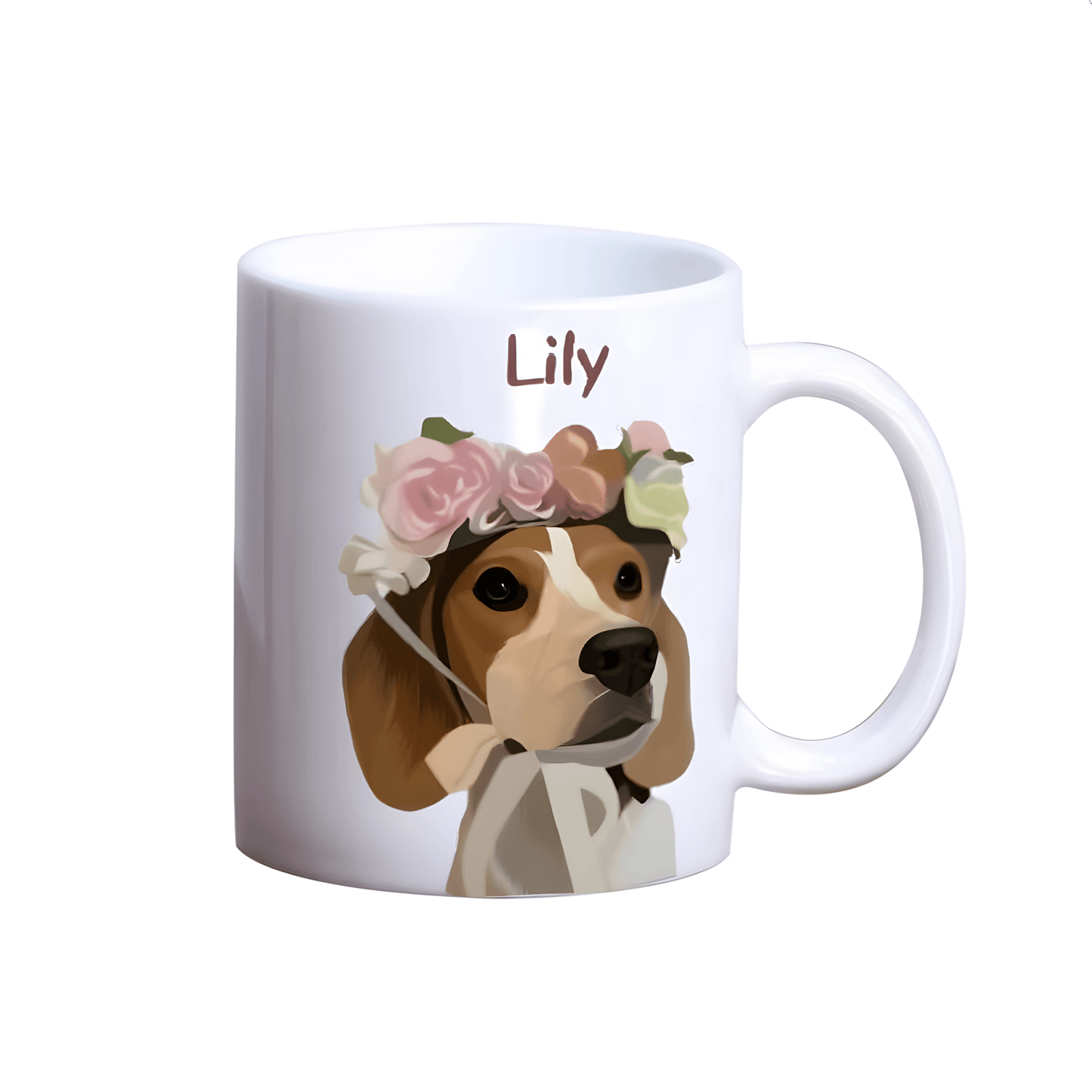 Custom Pet Cartoon Mug, Custom Pet Art mug, Personalized Cartoon Portrait, Custom Pet Art, Gift Idea for Dog Lovers, Veterinarian gift, Pet Memorial, Dog Owner - ecochicdelight